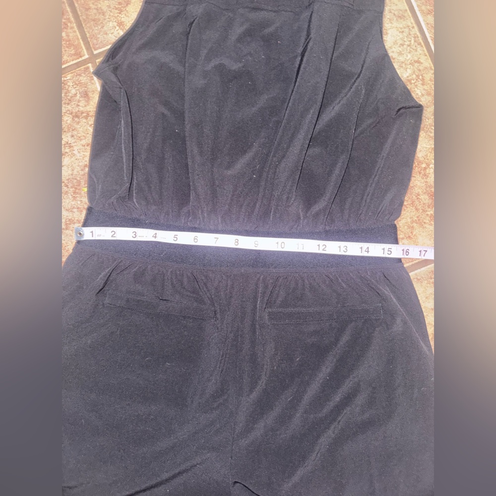 Athleta Brooklyn Utility Romper size 10 black - Picture 9 of 12